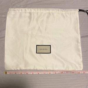 Gucci purse/bag dust cover